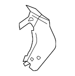 8E1819079 - HVAC: Intake Duct Retainer for Audi: A4, A4 Quattro, RS4, S4 Image