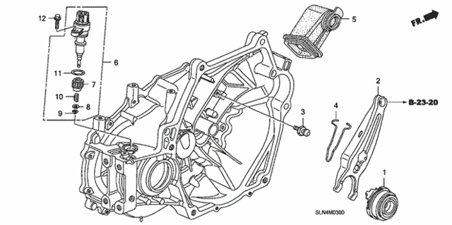 MT Clutch Release for 2007 Honda Fit #0