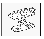 15166042 - Body: Dome Lamp for Cadillac: Escalade, Escalade ESV | Chevrolet: Silverado 1500, Silverado 2500, Silverado 2500 HD, Silverado 3500, Suburban 1500, Suburban 2500, Tahoe | GMC: Sierra 1500, Sierra 2500, Sierra 2500 HD, Sierra 3500, Yukon, Yukon XL 1500, Yukon XL 2500 Image