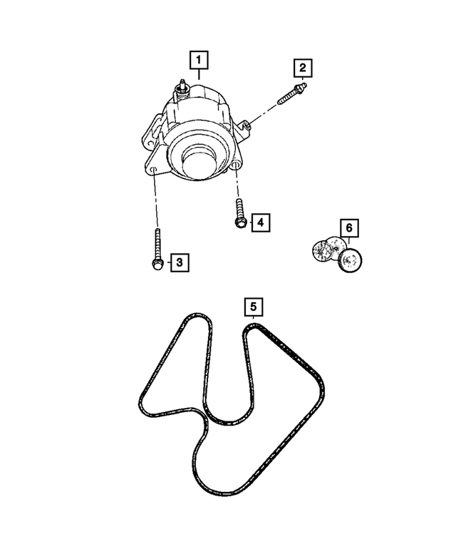 4801251AC - : Engine Generator for Mopar Image