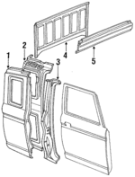 E6TZ13280A58A - Body: Outer Panel for Ford: Ranger Image