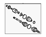 423400E170 - Universals &amp; Rear Axle: Axle Assembly for Toyota Image