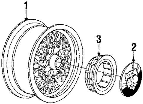 Wheels & Trim for 1991 Jaguar XJS #0