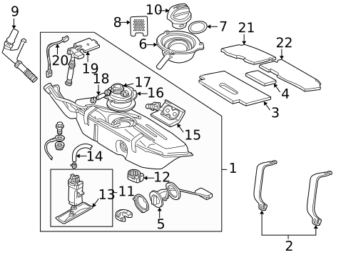 Hardware, Fasteners & Fittings for 2001 Jaguar XK8 #0