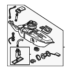 NJE5908FE - Fuel System: Fuel Tank Assembly for Jaguar Image