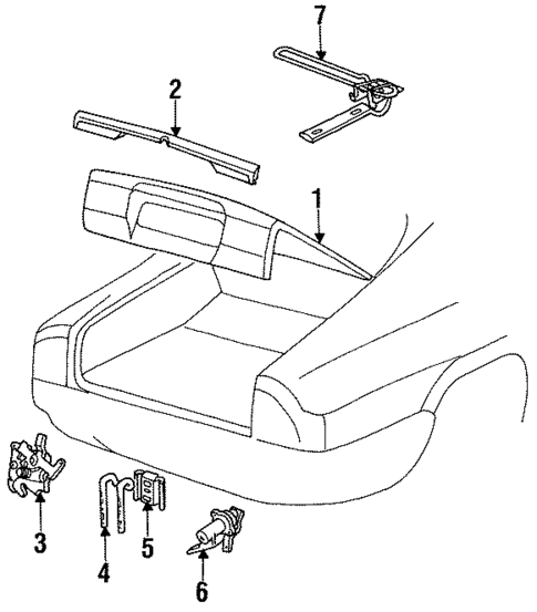 Lid & Components for 1986 Jaguar XJS #0