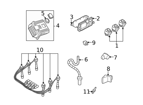 Ignition System for 1997 Chevrolet Venture #0