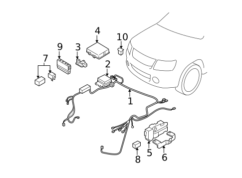 Electrical Components for 2006 Suzuki Grand Vitara #0