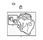20917742 - HVAC: AC &amp; Heater Case for Buick: Enclave | Chevrolet: Traverse | GMC: Acadia | Saturn: Outlook Image