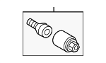 4F0698139C817 - Suspension: Wheel Bolt for Audi: A3, A3 Quattro, A3 Sportback e-tron, A4 allroad, allroad, S3 Image