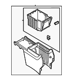 3CN863242B82V - Body: Console Body for Volkswagen: Atlas Cross Sport Image