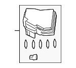 38256STKA01 - Electrical: Upper Cover for Acura: RDX Image
