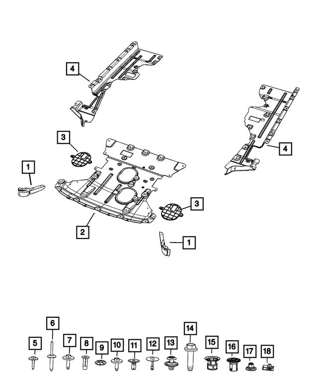 6511016AA - Body Sheet Metal Except Doors: Rivet Nut for Mopar Image