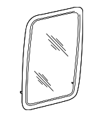 6L5Z1329700EA - Body: Glass &amp; Frame for Ford: Ranger Image
