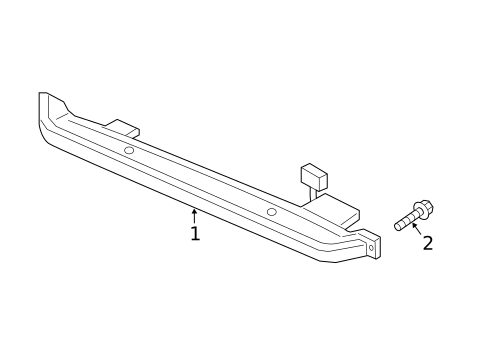 High Mounted Stop Lamp for 2020 Honda Odyssey #0