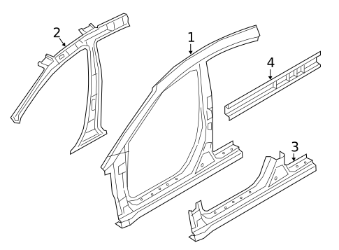 Aperture Panel for 2017 Hyundai Ioniq #0