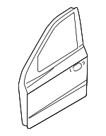 760030W500 - : Door Shell for Hyundai: Santa Fe Image