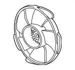 19020R4HA01 - Cooling System: Fan Blade for Acura Image