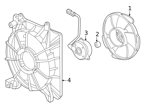 Cooling Fan for 2021 Acura ILX #0