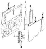 LB8473661 - : Fixed Glass for Mazda Image