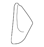 21691801309116 - Body: Release Handle Cover for Mercedes-Benz Image