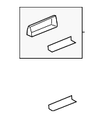 9Y0863071B1E0 - Body: Tray for Porsche Image