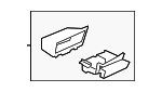 9Y0857951C5Q0 - Body: Ashtray for Porsche Image