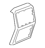 9Y0864075A5Q0 - Body: Rear Cover for Porsche Image