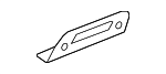 9Y0863475B1E0 - Body: Lock Cover for Porsche Image
