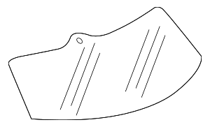 84815489 - : Lift Gate Glass for Cadillac: XT5 Image