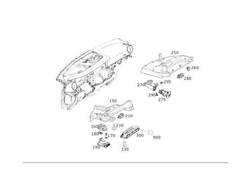 Detachable Components, Instrument Panel for 2019 Mercedes-Benz E53 AMG #0
