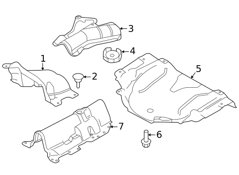 Heat Shields for 2019 Volvo XC90 #0