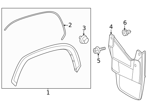 Exterior Trim - Fender for 2025 Toyota Sequoia #0
