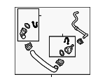 5C0122101AA - Cooling System: Upper Hose for Volkswagen Image