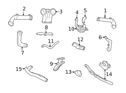 Ducts for 2002 Chrysler PT Cruiser #0