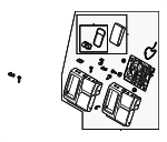 886506RR8C - : Seat Back Assembly for Nissan Image
