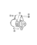 R6029681AA - Electrical: Engine Starter, Remanufactured for Mopar Image
