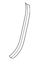 1K5839373C5AP - : Rear Weather-Strip for Volkswagen: Jetta Image