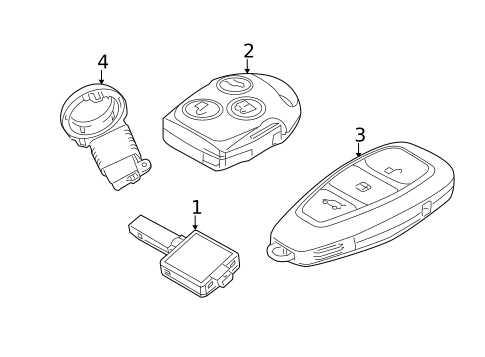 Tire Pressure Monitor Components for 2015 Ford Fiesta #1
