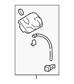 74480T3VA00 - : 2014 Honda Accord - Adapter Assembly Fuel Cap for Honda: Accord Image