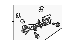 6920147070 - Body: Handle Base for Toyota Image