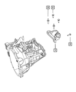5085469AB - T355; 5-Speed; Manual Transaxle: Isolator Bushing for Mopar Image