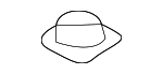 C2P8619 - Body: Engine Cradle Nut for Jaguar Image image