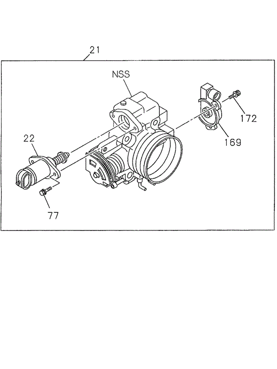 Throttle Body for 1996 Acura SLX #0