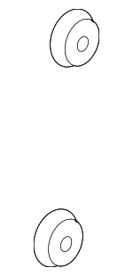 31185RCAA01 - Cooling System: Idler Pulley Cover for Acura: MDX, RL, TL, ZDX Image