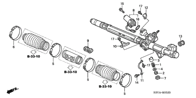 P.S. Gear Box Components for 2005 Honda Insight #0