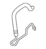 26080633 - Steering: Power Steering Return Hose for Chevrolet: Silverado 1500, Silverado 2500, Suburban 1500, Suburban 2500, Tahoe | GMC: Sierra 1500, Sierra 2500, Yukon, Yukon XL 1500, Yukon XL 2500 Image