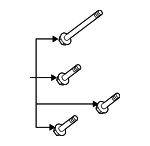 LR011069 - : Mount Bracket Bolt for Land-Rover Image