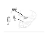 2229056304 - Electrical System: Switch Block for Mercedes-Benz: Maybach S550, Maybach S560, Maybach S600, Maybach S650, S450, S550, S550e, S560, S600, S63 AMG, S65 AMG Image