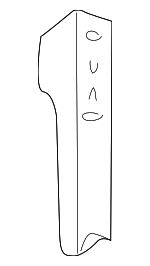 XW4Z16A601AA - Body: Hinge Reinforcement for Lincoln: LS Image